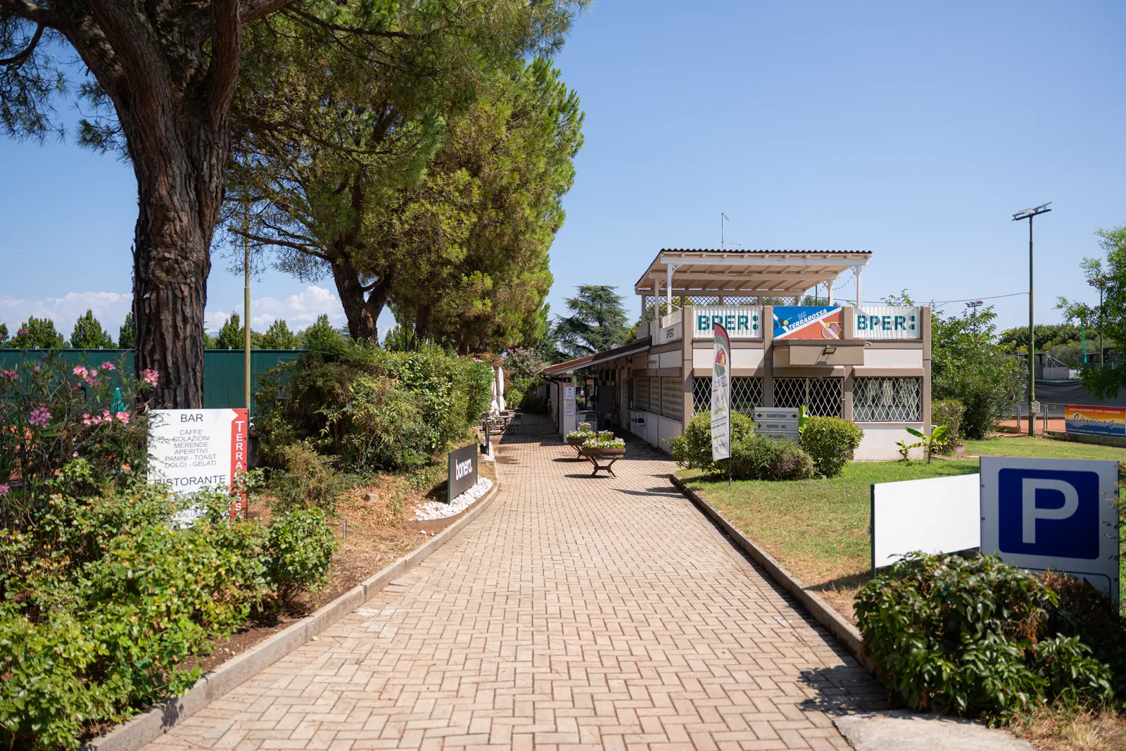 Vista aerea del circolo tennis 2