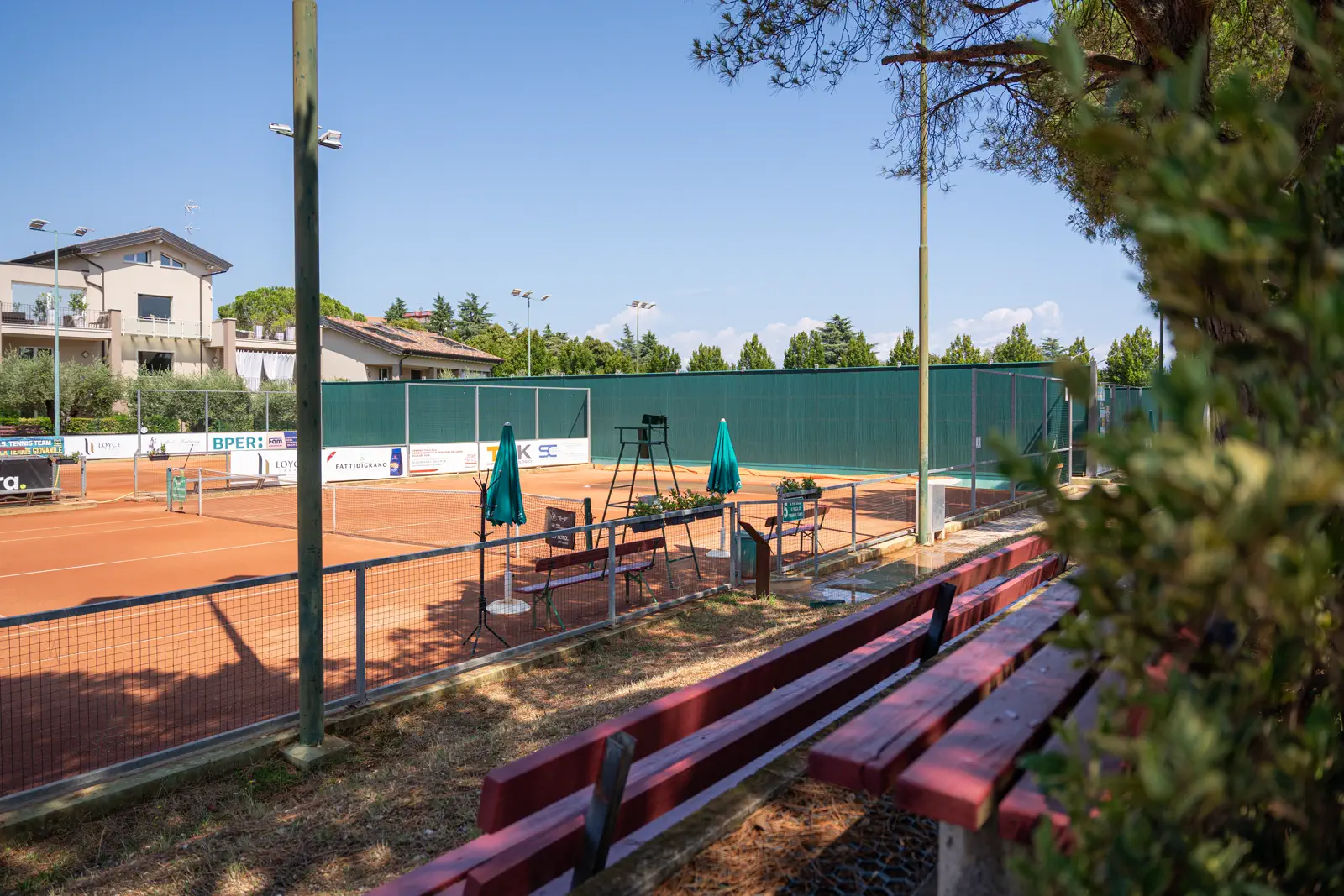Campi in terra battuta del Circolo Tennis Desenzano