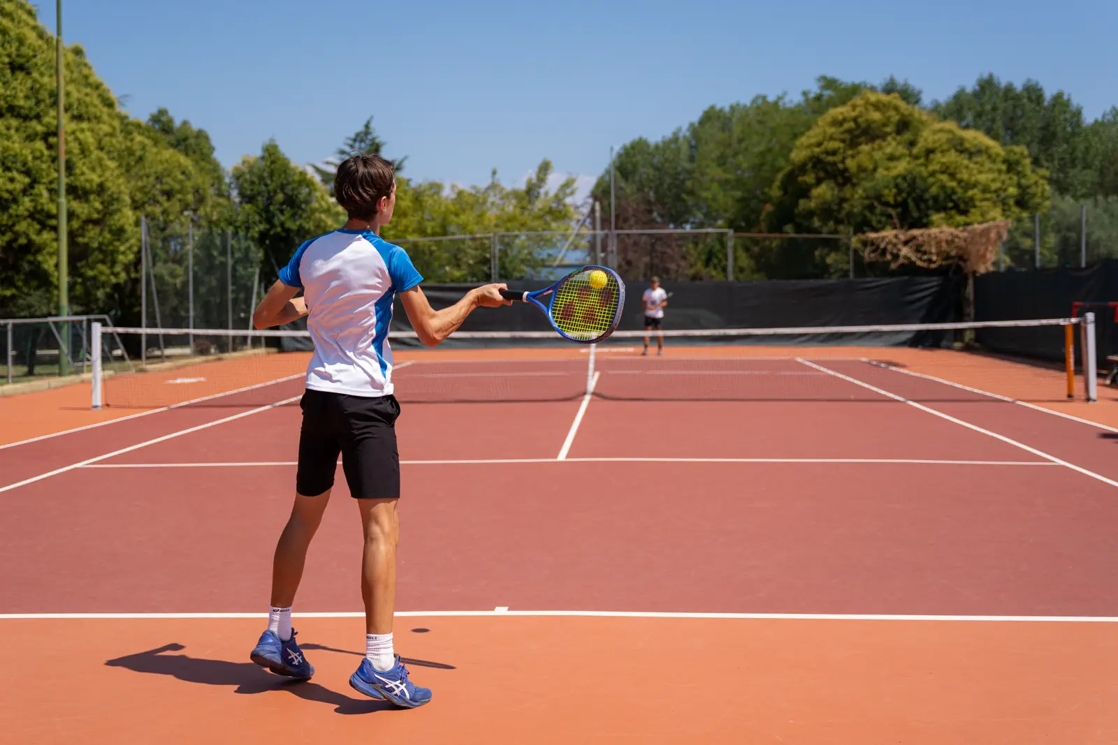 Vista aerea del circolo tennis 5